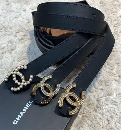 Chanel clothing belts